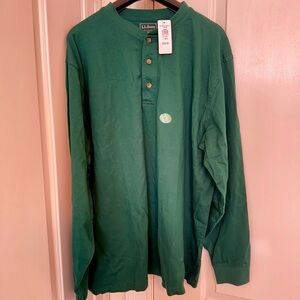 L.L. Bean Men's Green Shirt
